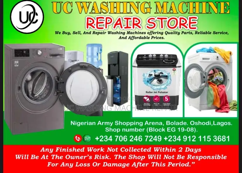 Automatic Manual Washing Machine Repair Services