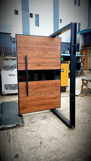 5ft by 8ft Pivot Exquisite Security Door, Tested and Trusted.