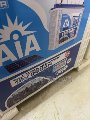 Aia 260ah 12v Tubular Battery