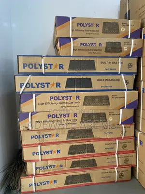 Polystar 60cm All Gas 4 Burner Built-in Gas Hob