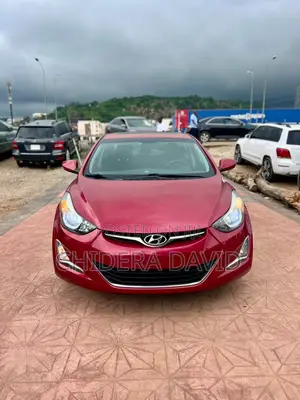 Hyundai Elantra 2015 Red