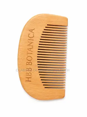 Peach Wood Pocket Comb--Anti Static Comb for Hair and Beards
