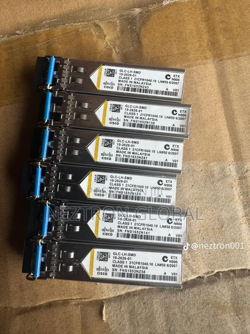 Cisco SFP Modules, Single Mode