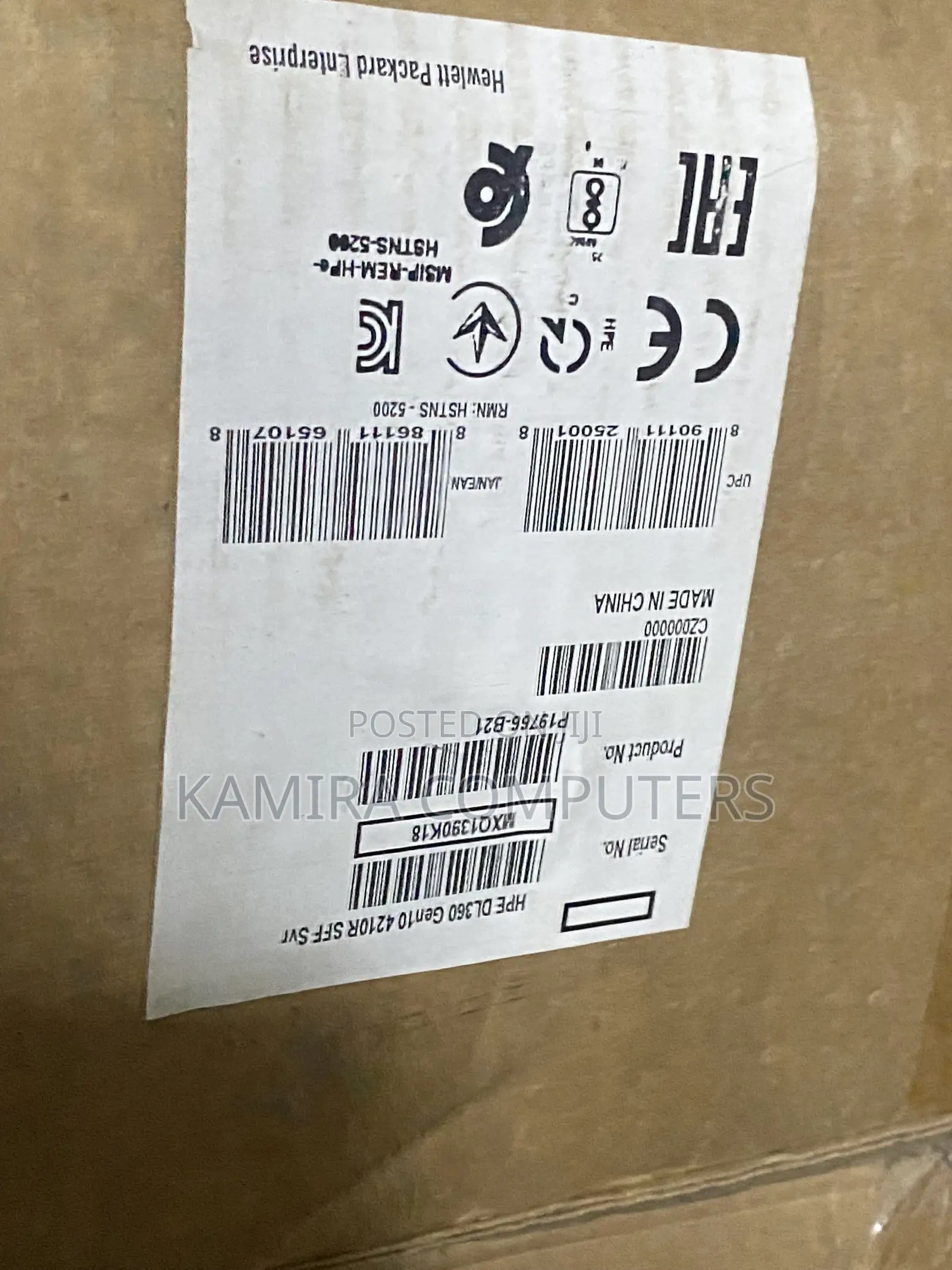 New Server HP ProLiant DL380 Gen10 32GB Intel Xeon HDD 1T
