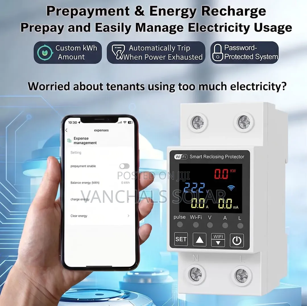 Smart Wifi Check Meter Unit Reader for Prepaid Unit Allocation