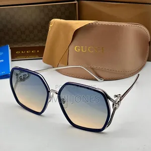 Replica Gucci Gradient Square/ Oval Ladies Sunglasses