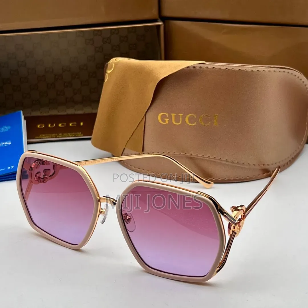 Replica Gucci Gradient Square/ Oval Ladies Sunglasses