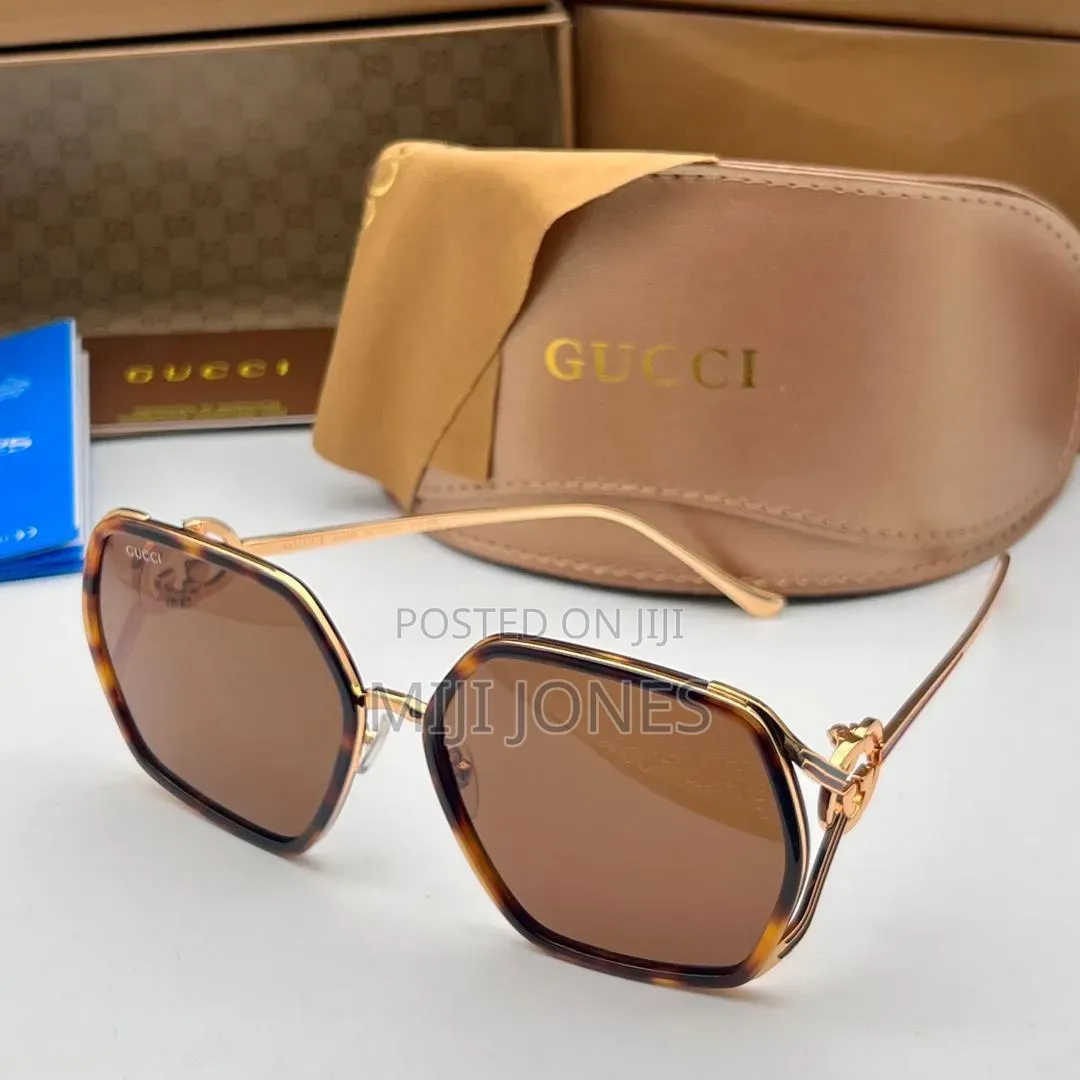 Replica Gucci Gradient Square/ Oval Ladies Sunglasses