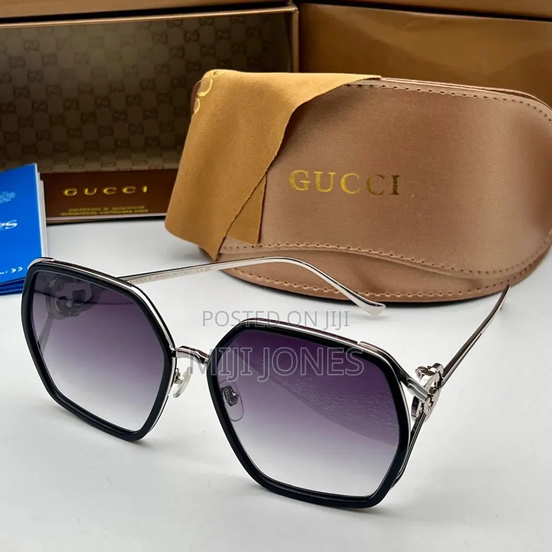 Replica Gucci Gradient Square/ Oval Ladies Sunglasses