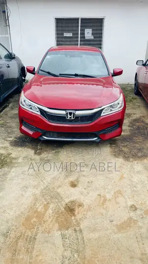 Honda Accord Sport 4dr Sedan FWD (2.4L 4cyl 2A) 2016 Red