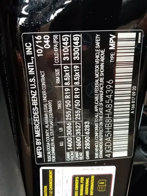 Mercedes-Benz GLE-Class 2017 Black