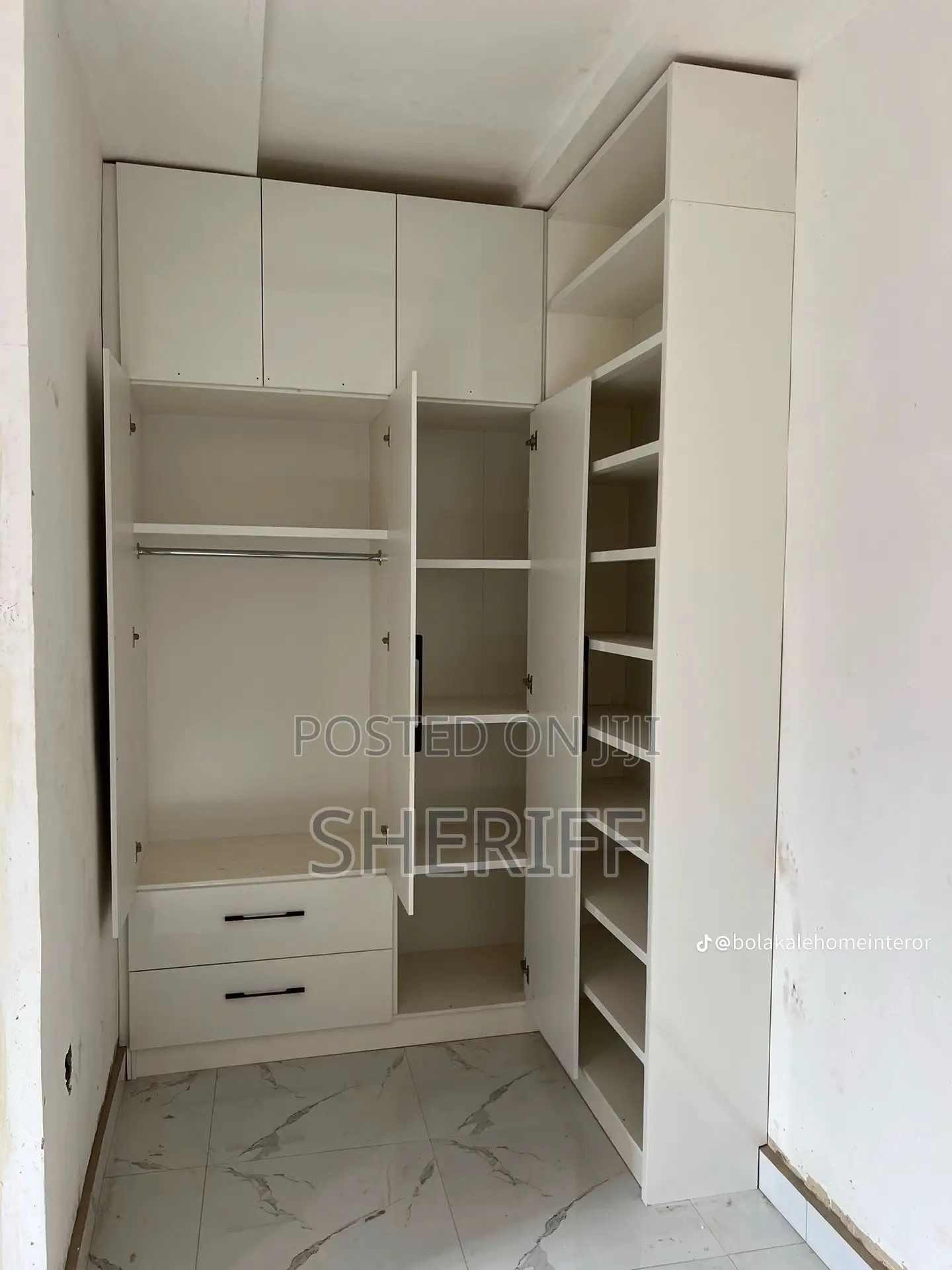 Wardrobe and Shoe Rack