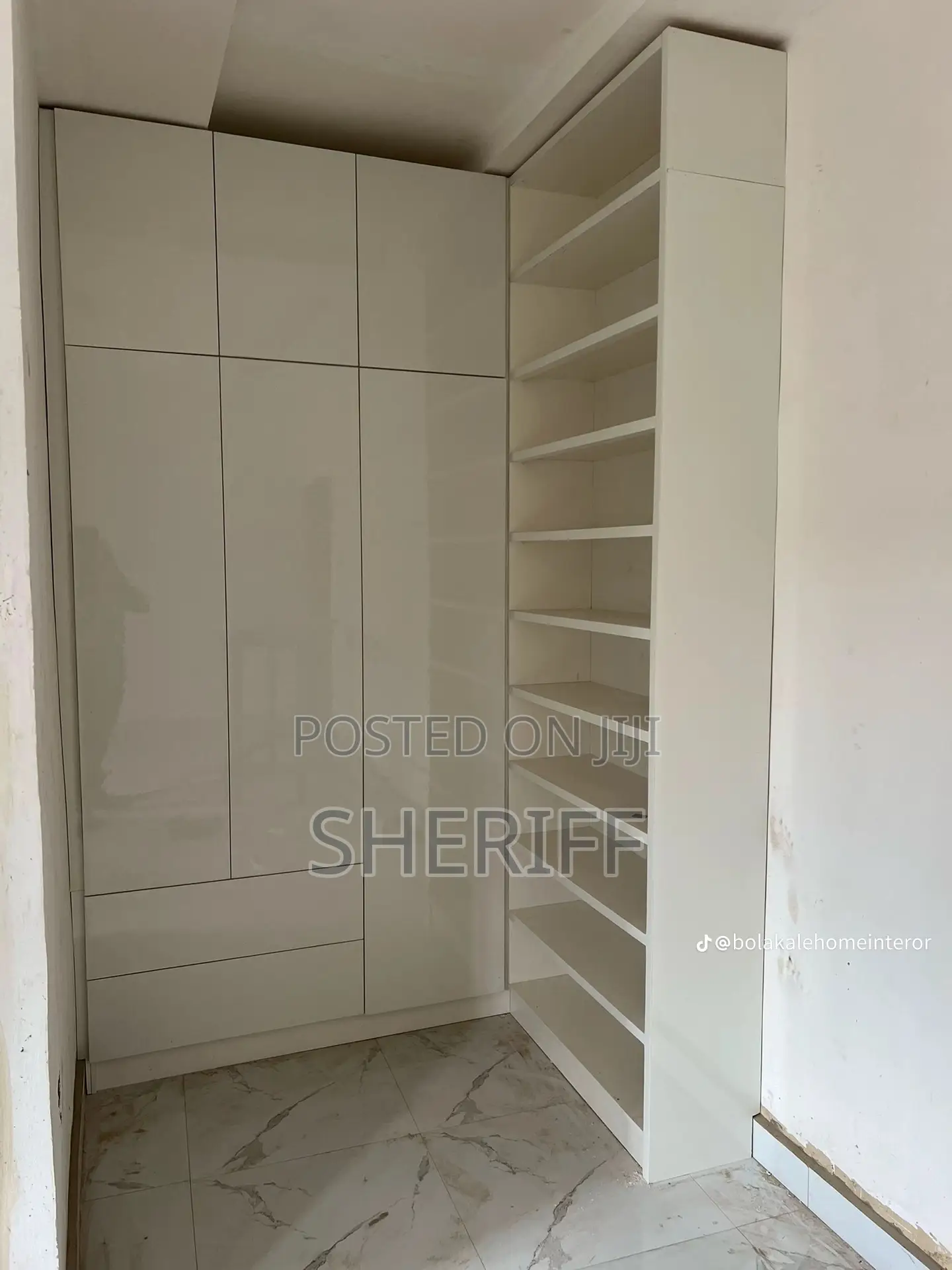 Wardrobe and Shoe Rack