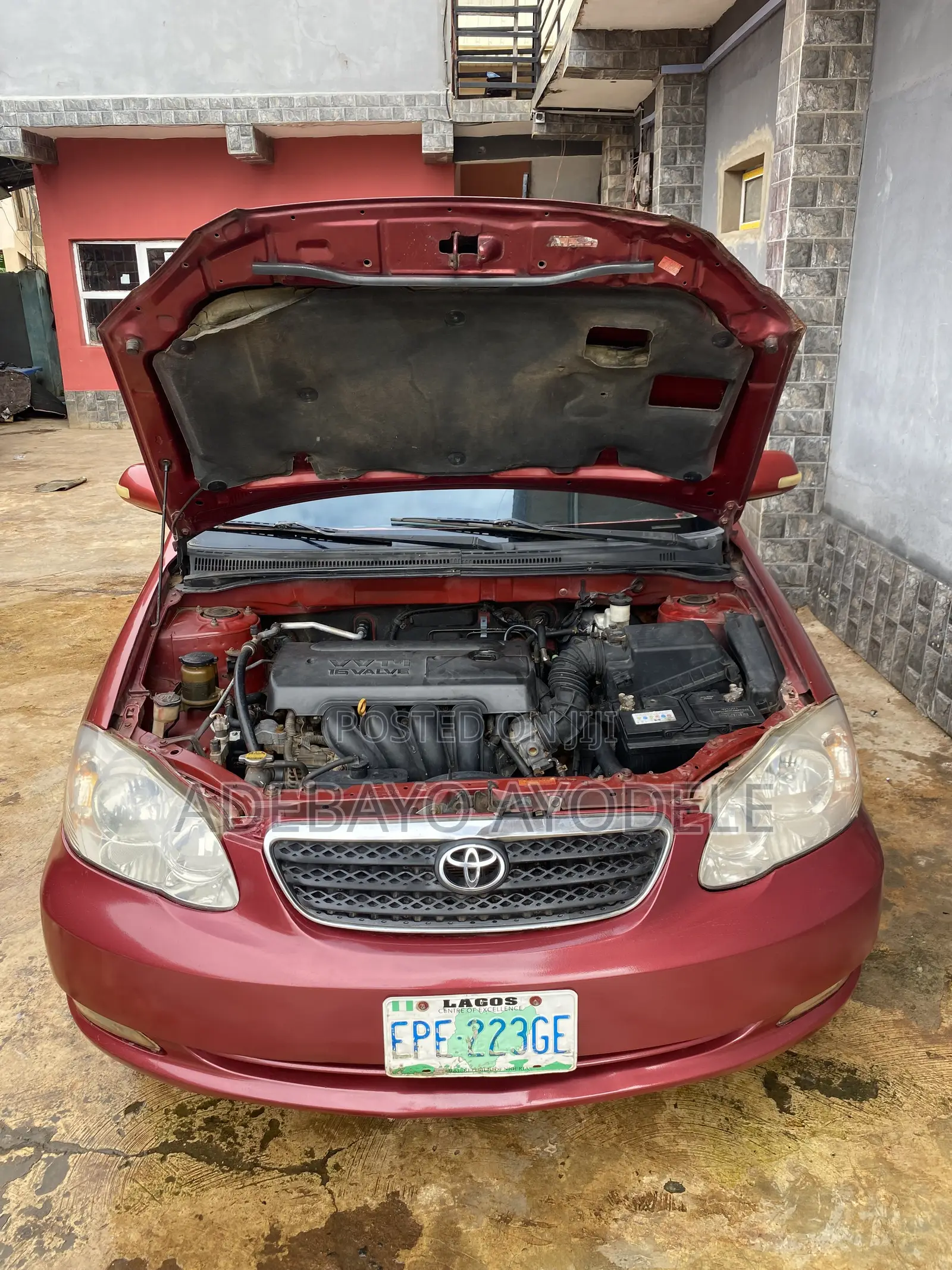 Toyota Corolla LE 2005 Red