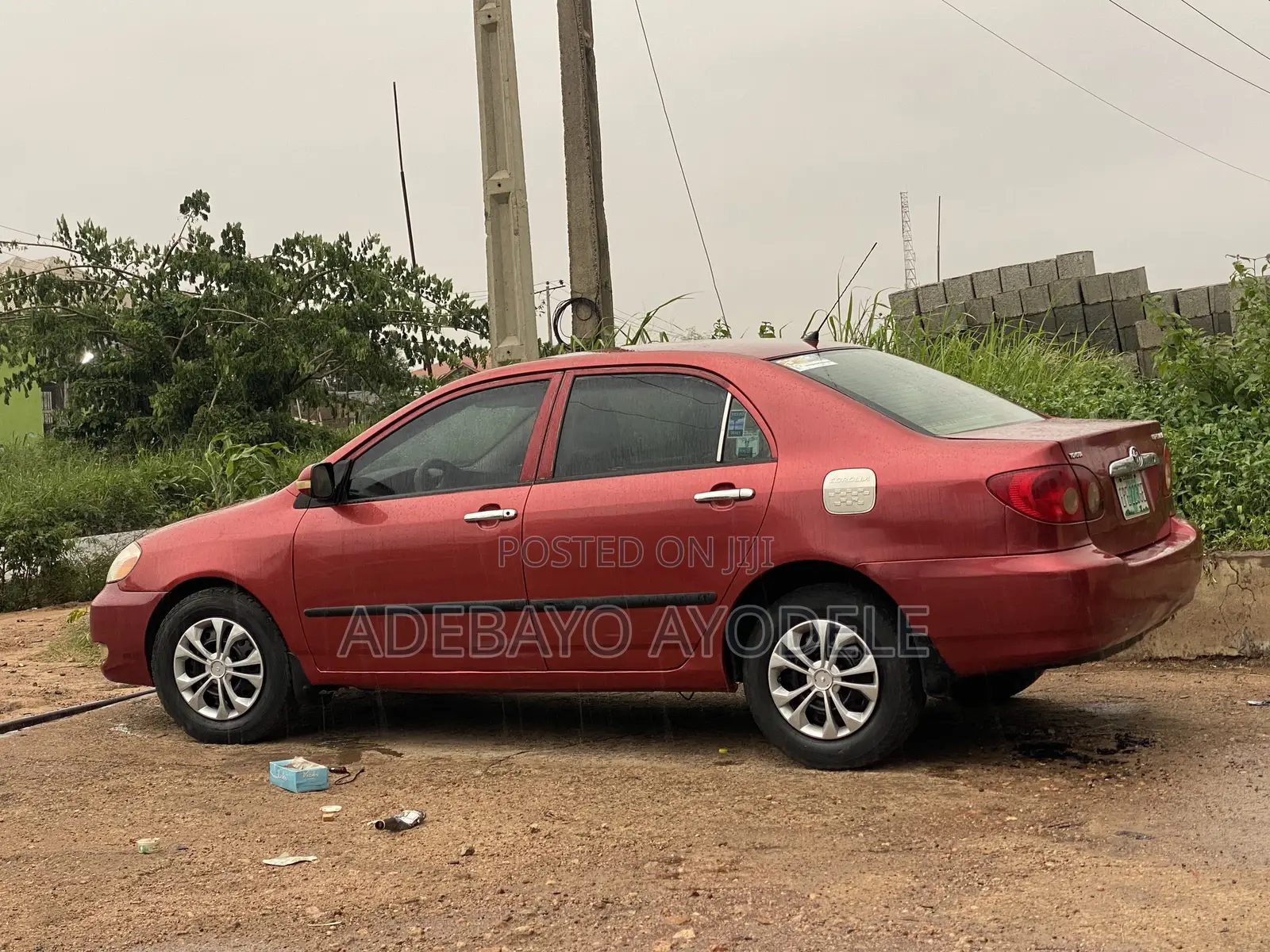 Toyota Corolla LE 2005 Red