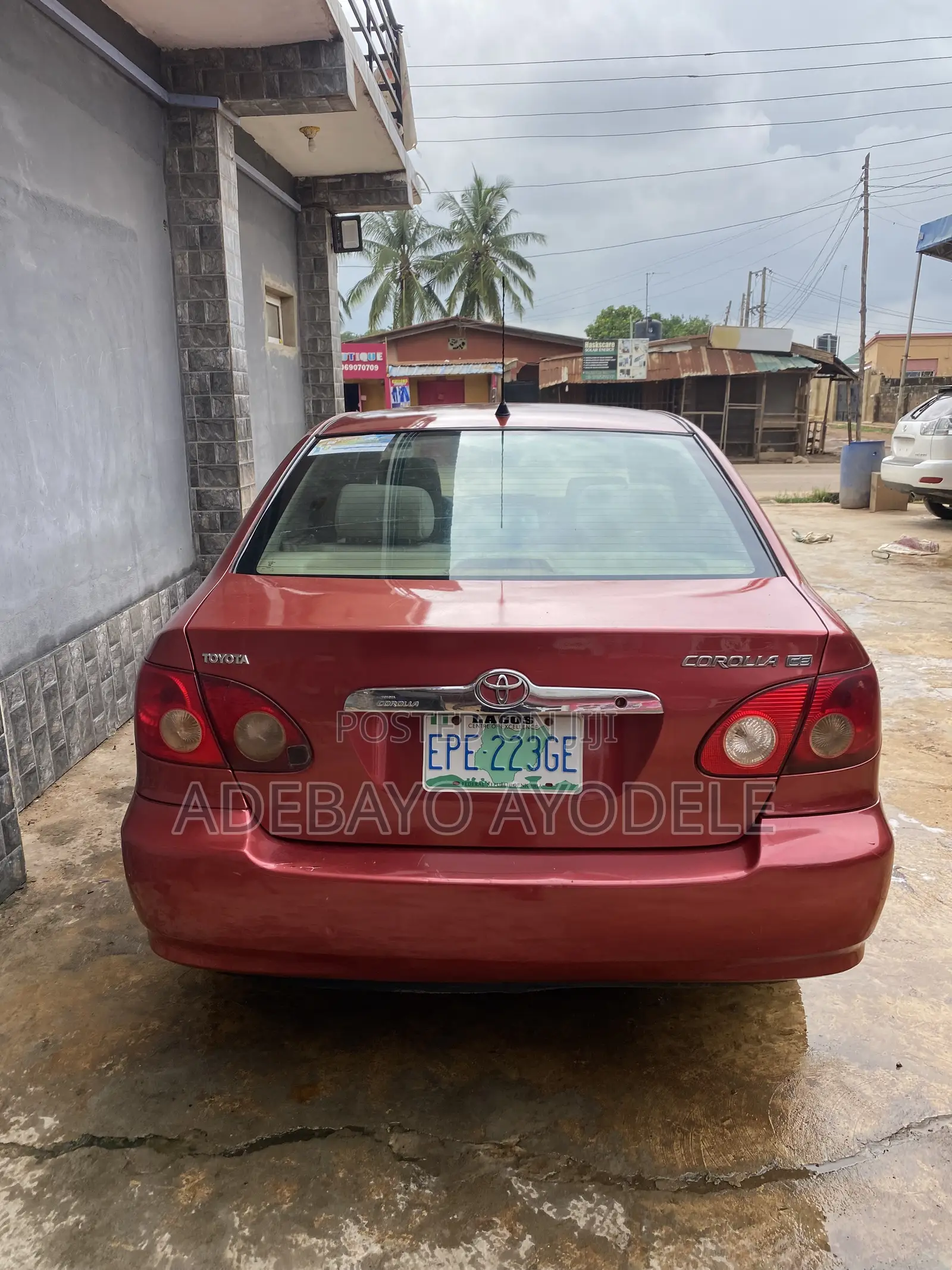 Toyota Corolla LE 2005 Red