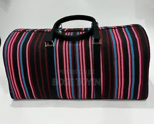 Aso Oke Duffle Travelling Bags