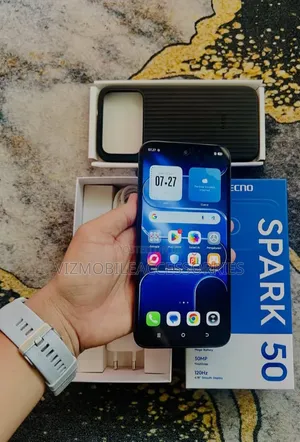 New Tecno Spark 50 128 GB Blue