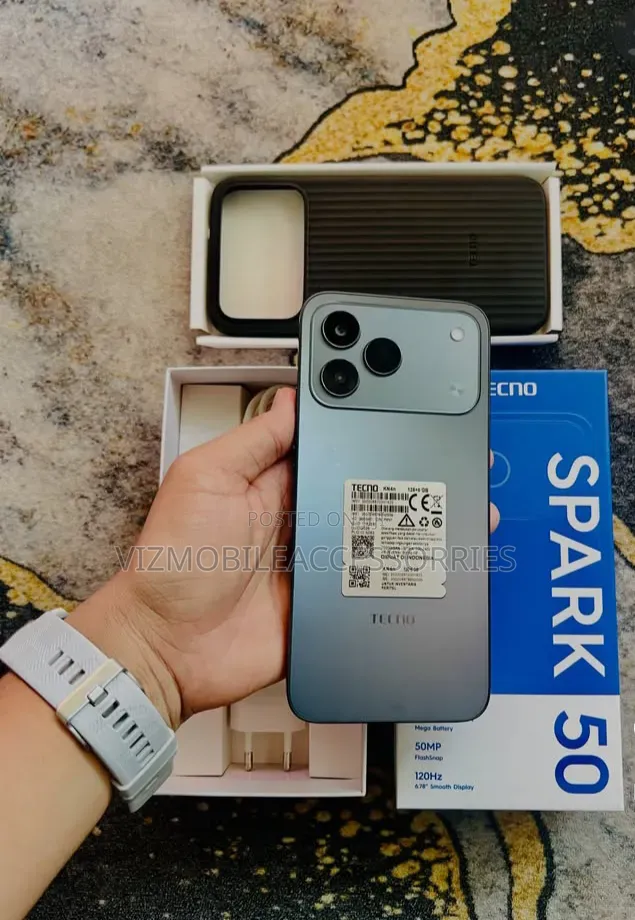 New Tecno Spark 50 128 GB Blue