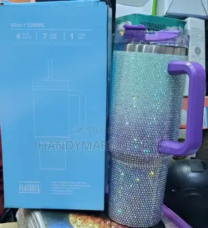 40oz / 1200ml Sparkly Rhinestone Insulated Tumbler 22% OFF