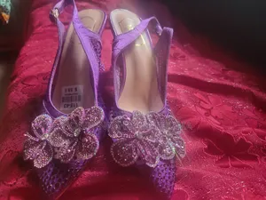 Purple Coloured Heels