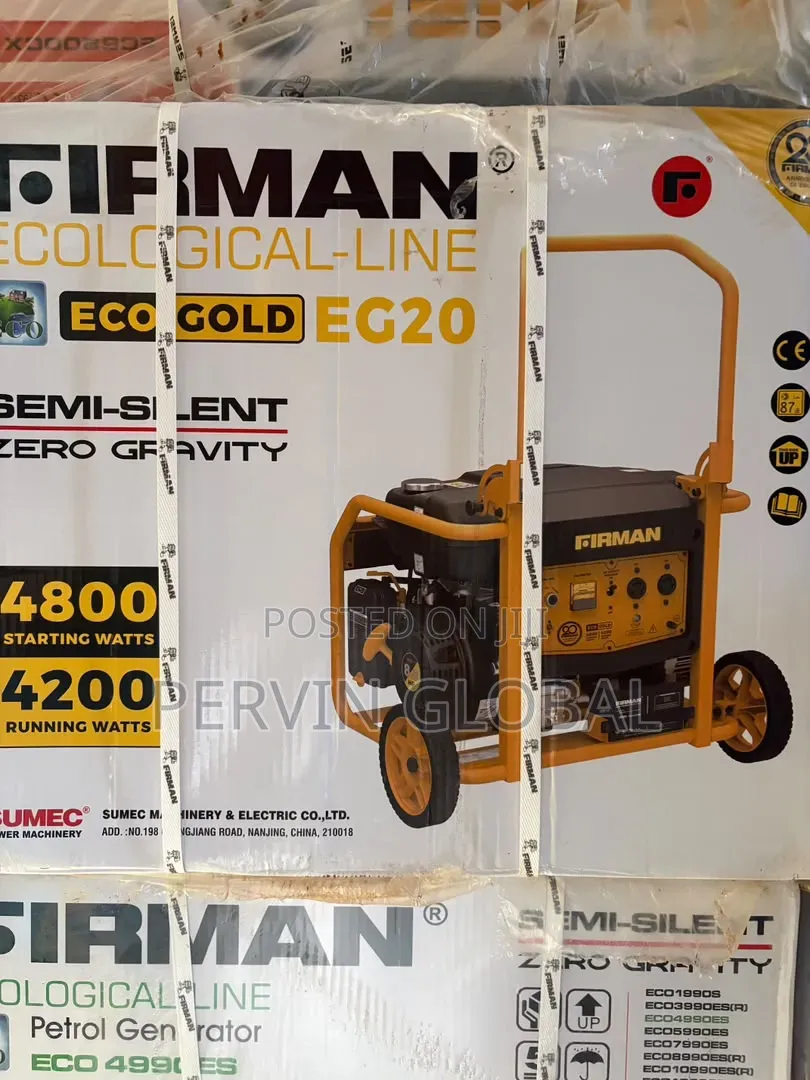 Firman Generator Ecogold Eg20 4.8kva