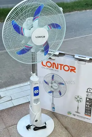 Lontor Rechargeable Fan 18 Inches