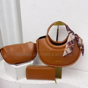 Luxury 3-in-1 Women's Handbag Set With Wallet Pouch