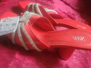 Red Zara Heels