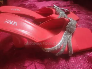 Red Zara Heels