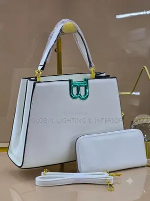Luxury 2-in-1 Women's Structured Tote Handbag With Matching Wallet