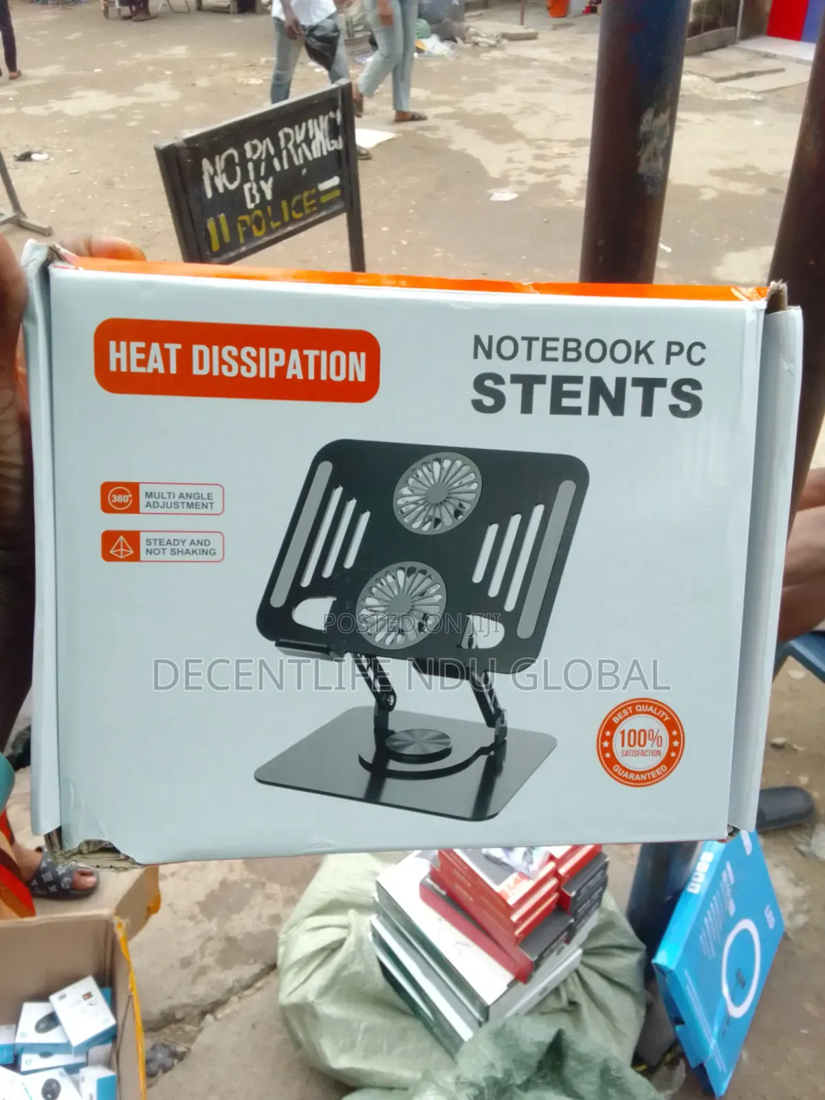Laptop Stand With Fan ROTATING