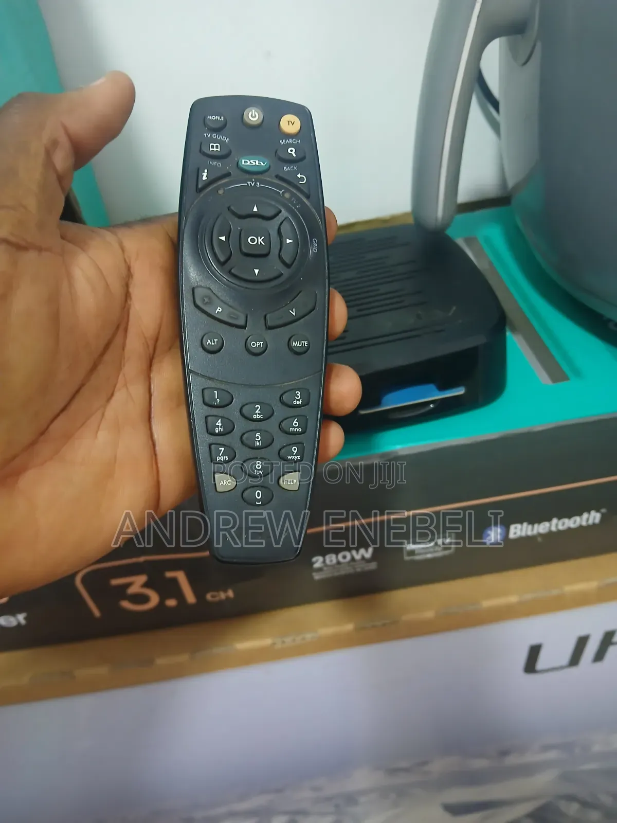 DSTV Decoder + Remote Control and Dish
