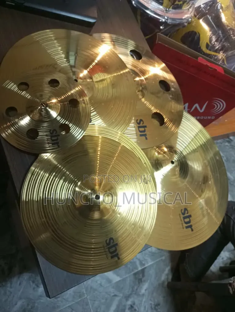 SABIAN SBR Performance Set Featuring Brass Cymbals