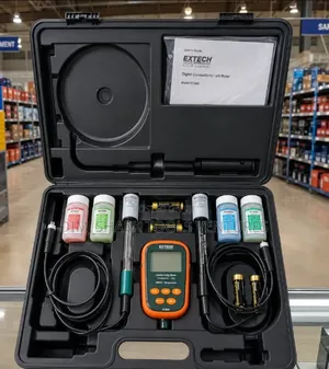 Extech EC600 Waterproof Conductivity/pH Meter Kit