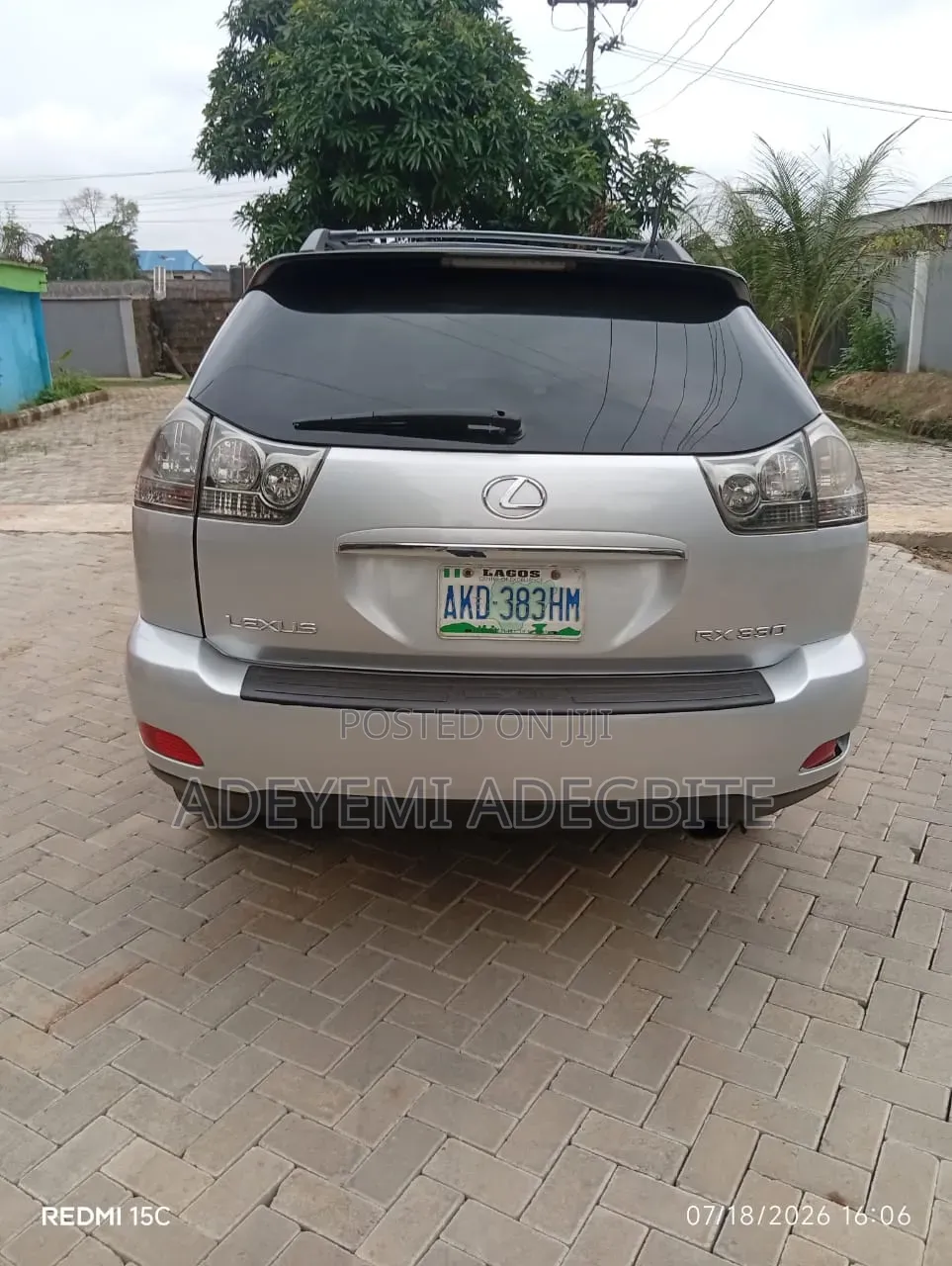 Lexus RX 2004 Silver