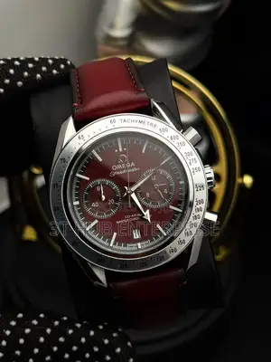 Omega Leather Working Chronograph