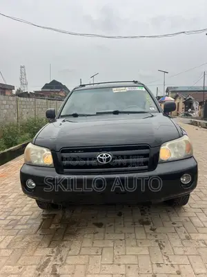 Toyota Highlander Sport 2006 Black