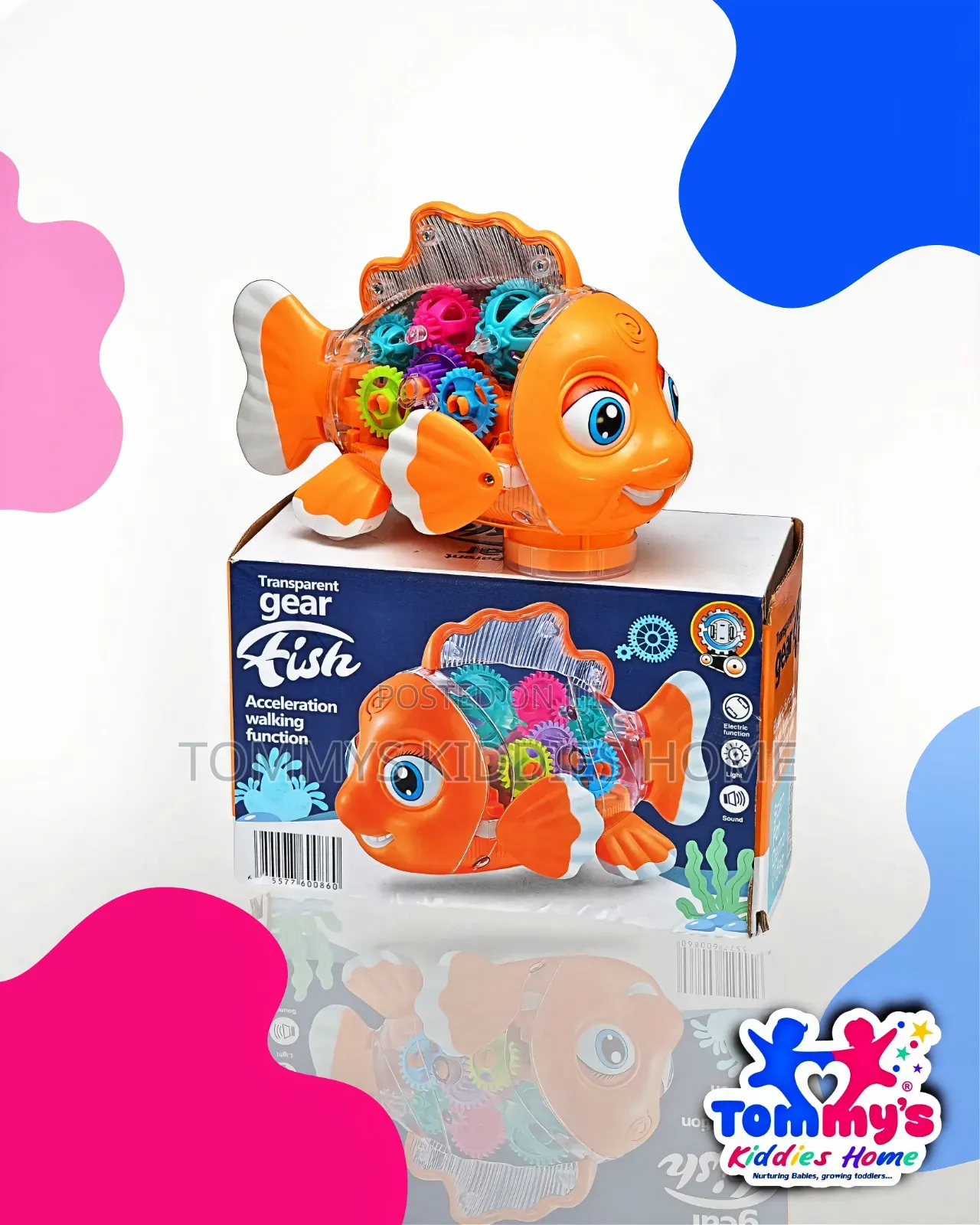 Transparent Gear Fish