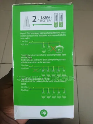 DP Portable 150W Rechargeable Emergency Auto ON LED Bulb - Wholesale