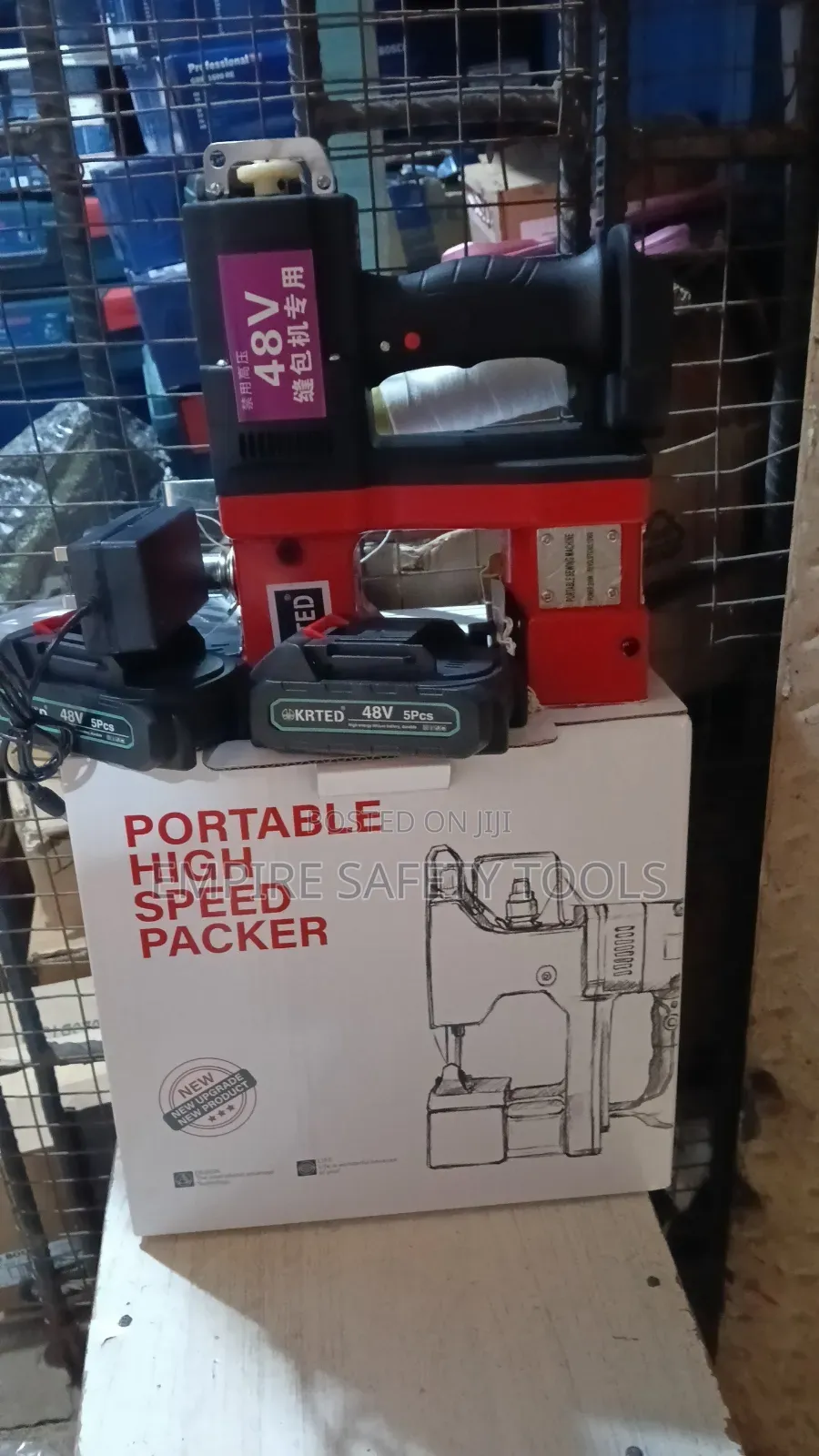 Portable Battery Bag Closer