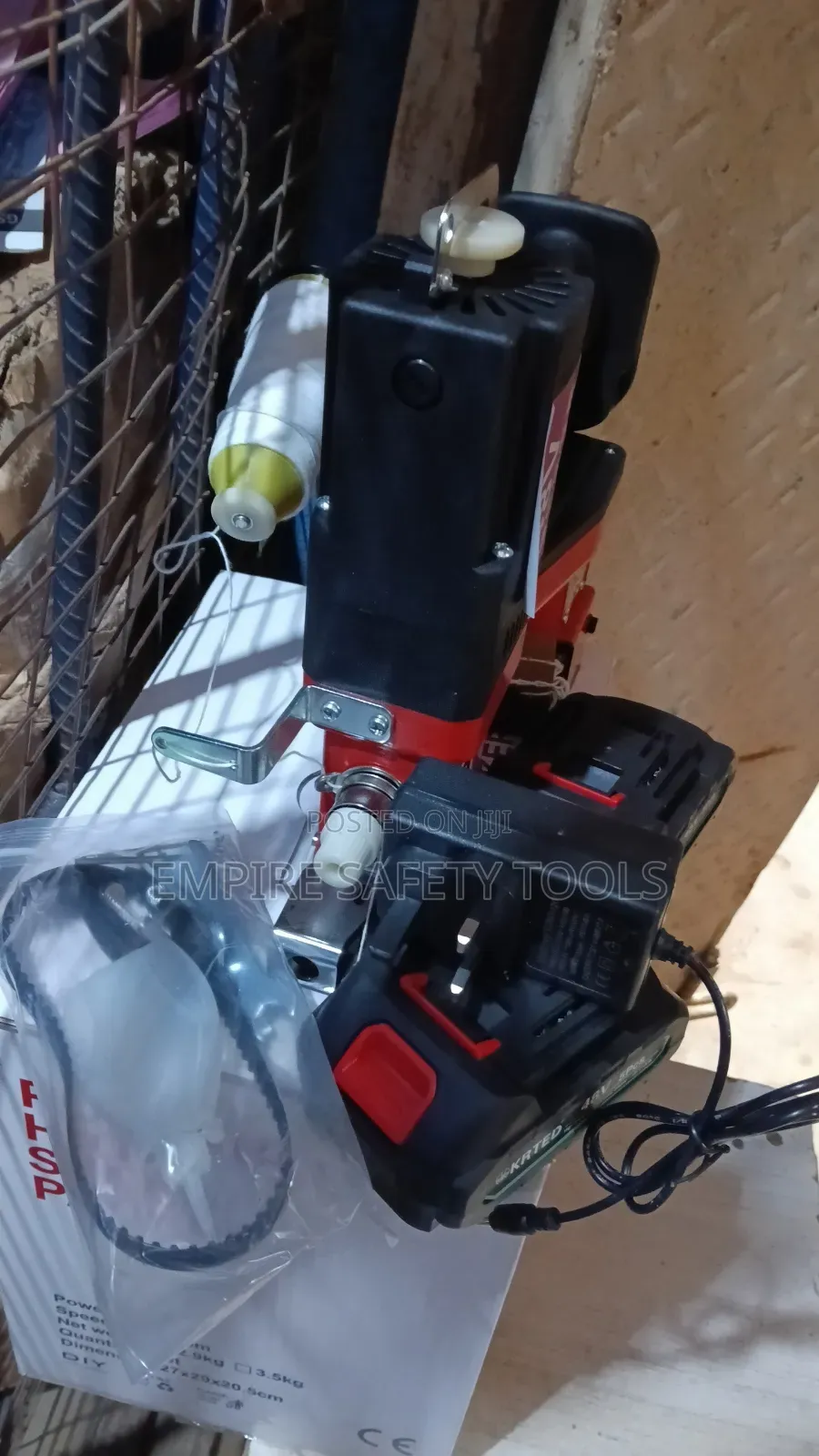 Portable Battery Bag Closer