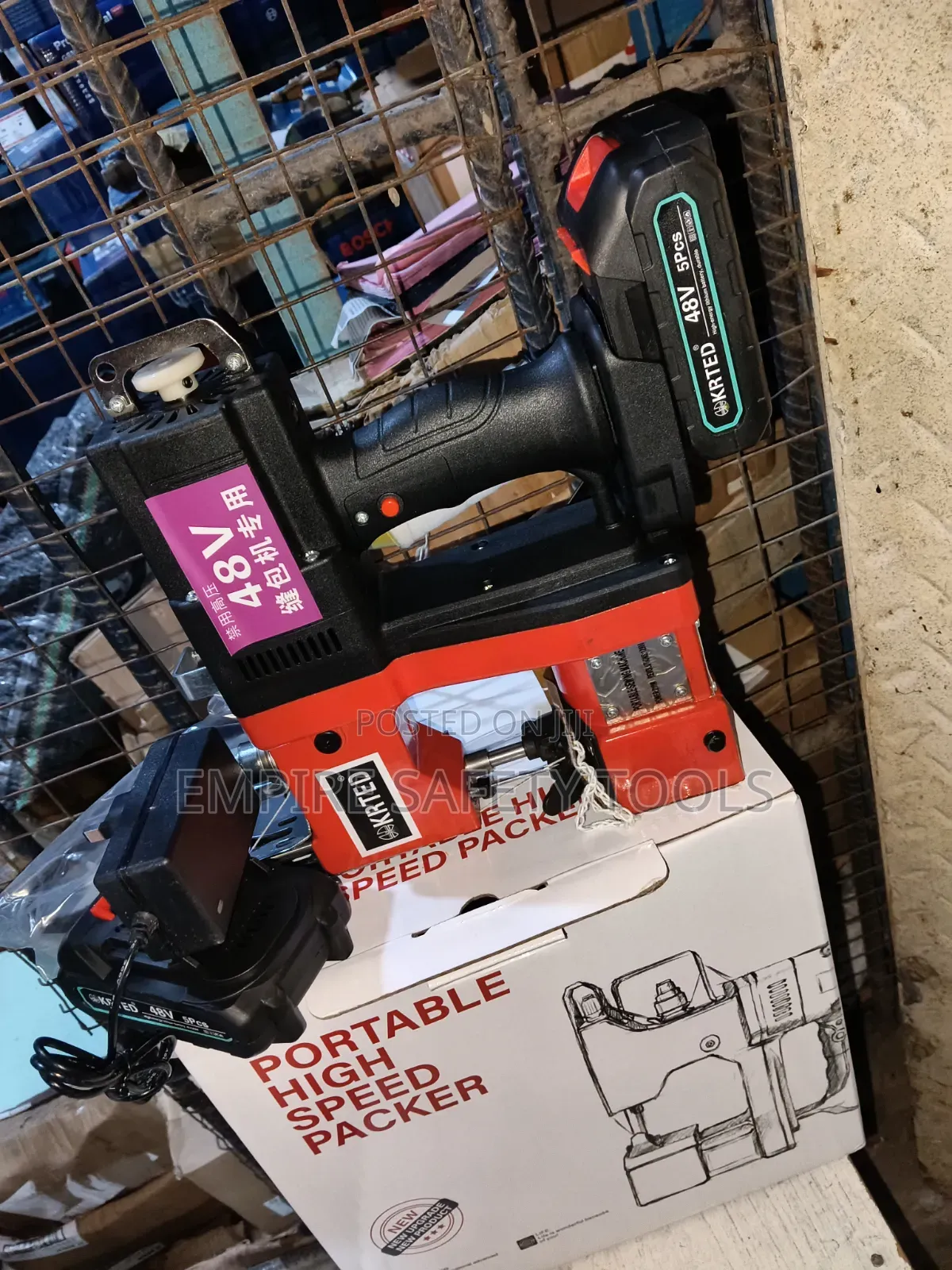 Portable Battery Bag Closer