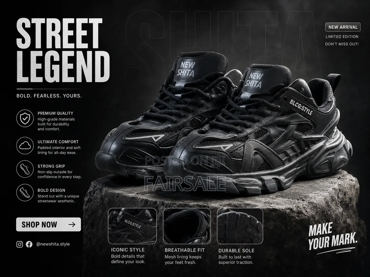Sneakers Shoe