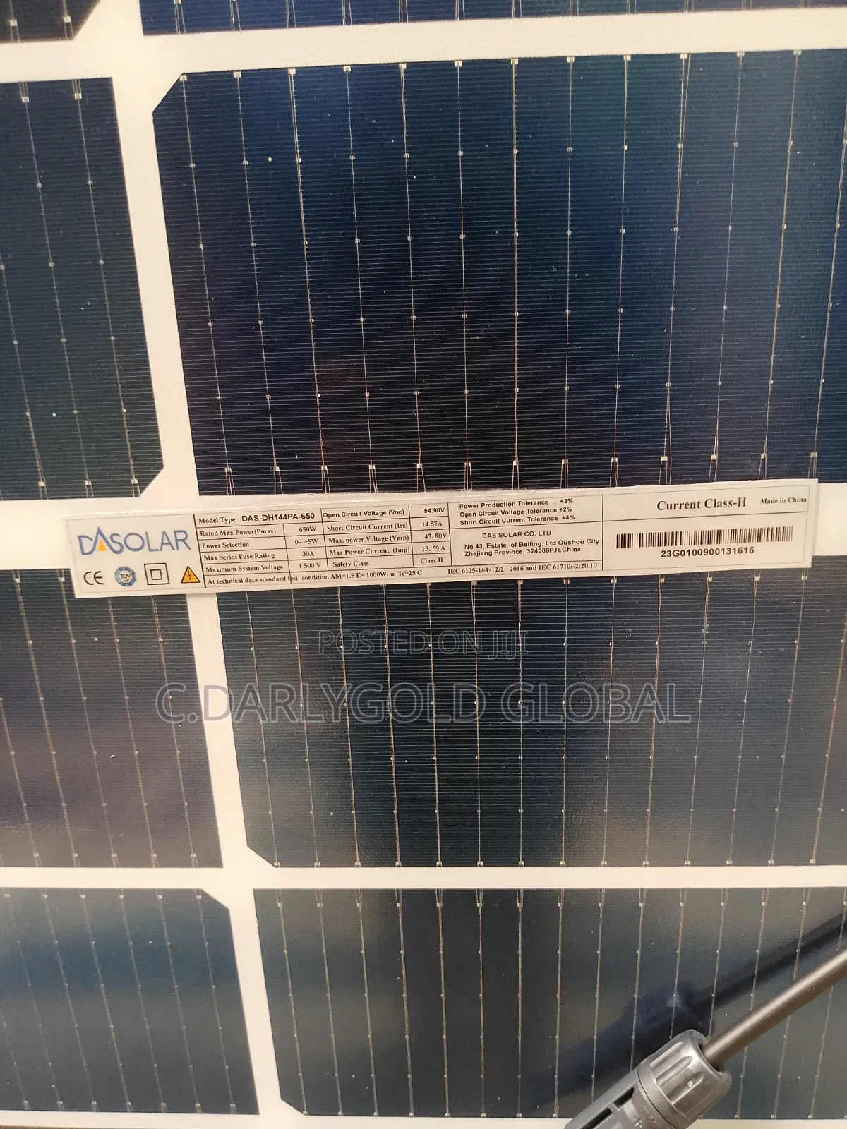 650w Bifacial Solar Panel
