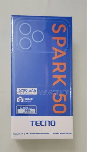 New Tecno Spark 50 128 GB