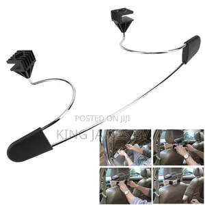 Headrest Seat Metal Stainless Coat Hanger – Car Clothes Organizer