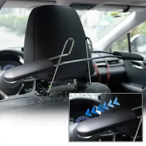Headrest Seat Metal Stainless Coat Hanger – Car Clothes Organizer
