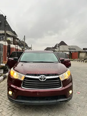 Toyota Highlander 2015 Burgundy