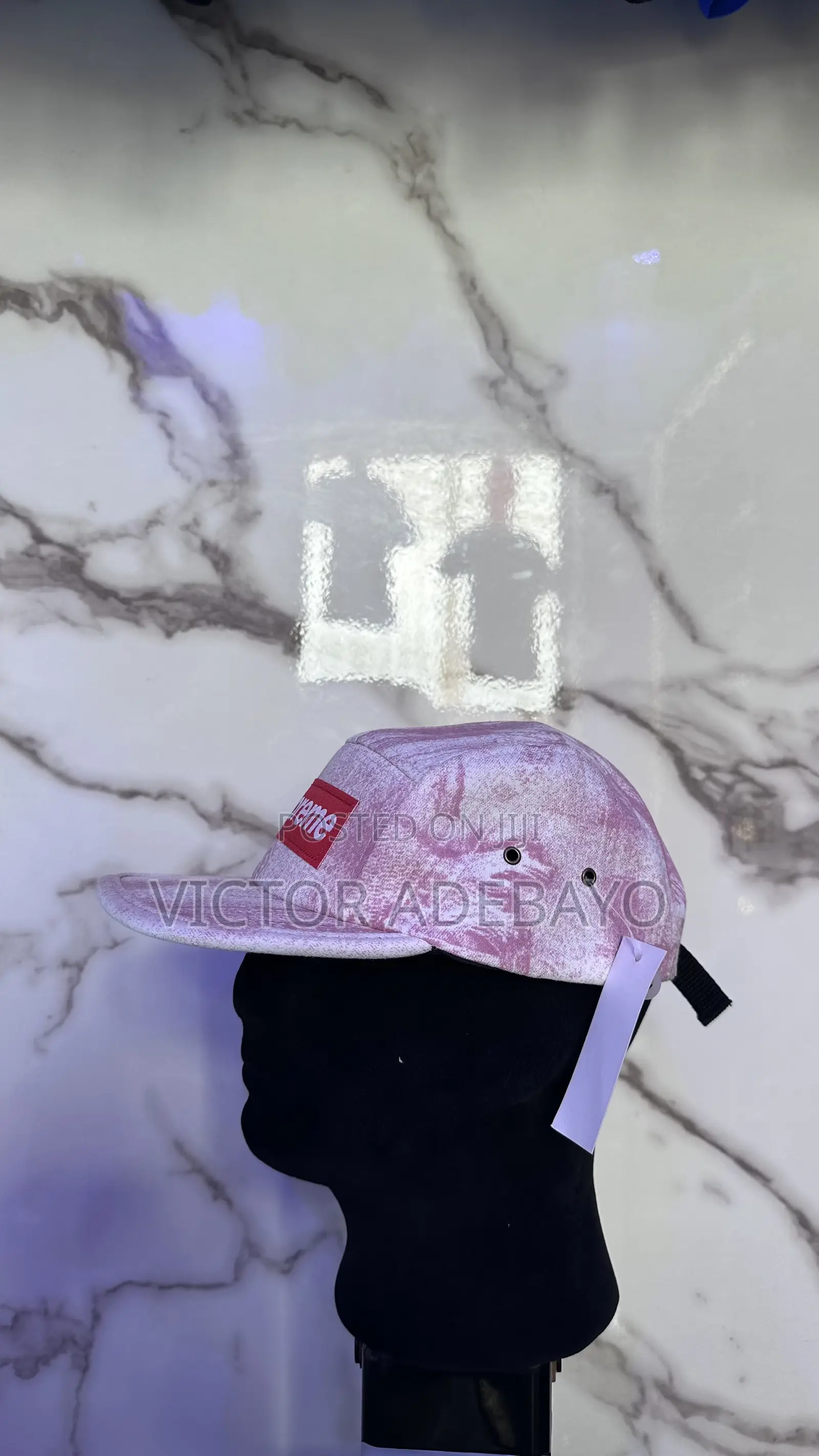Supreme Panel Cap, Vintage Wash